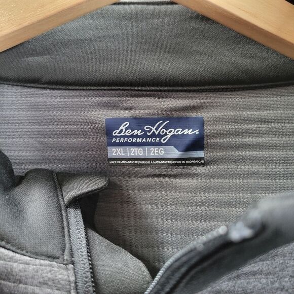 Ben Hogan Men Quarter Zip Sweatshirt Size 2XL - Picture 2 of 6